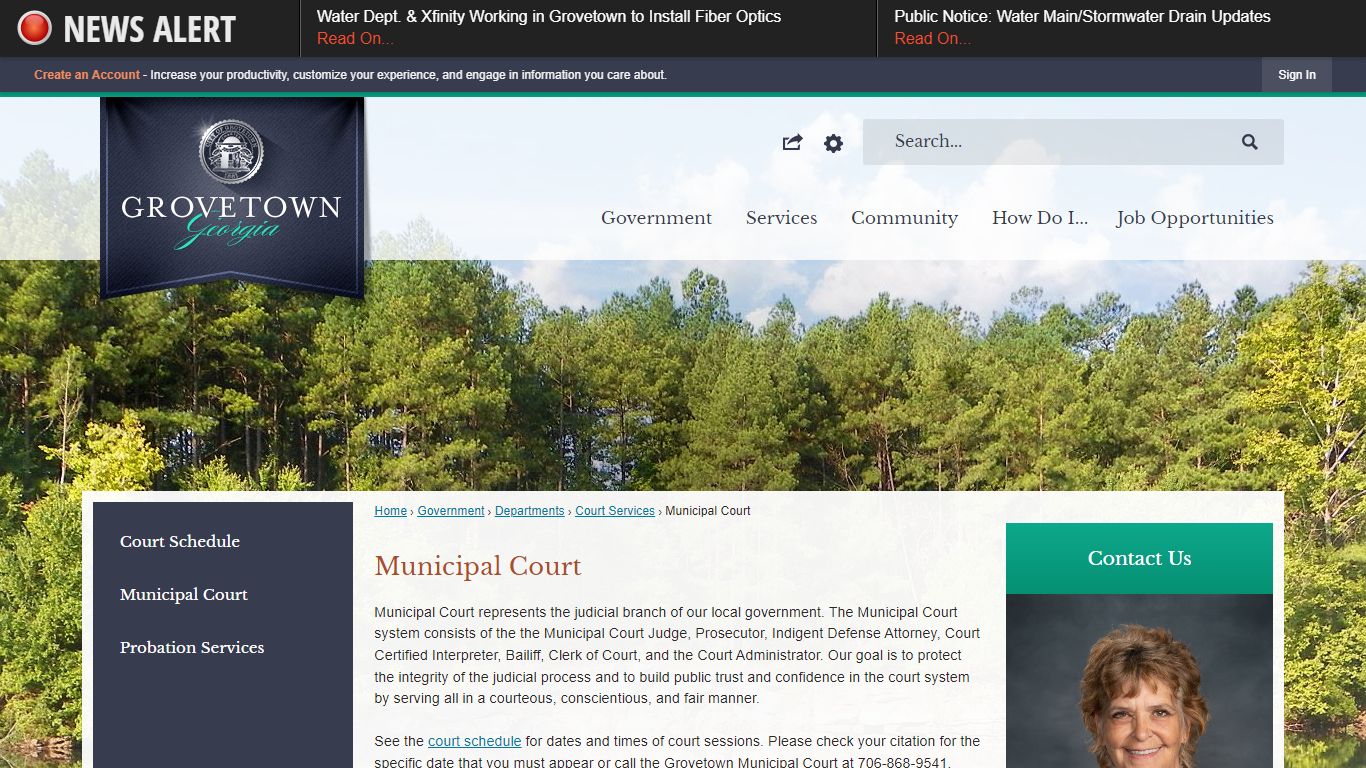 Municipal Court | Grovetown, GA